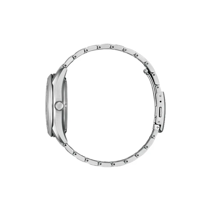 CITIZEN Automatic Mechanical Movement Stainless Steel Strap Watch 40mm Unisex Blue Dial NH9110 90L-4