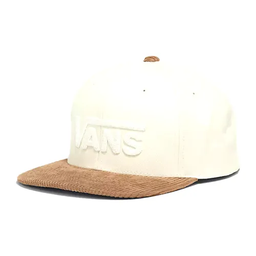 Vans Cotton Baseball Caps Unisex Beige