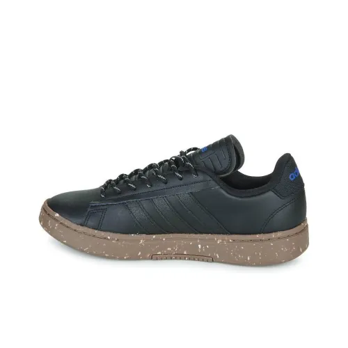 Adidas GRAND COURT ALPHA Skateboard Shoes Men Low-Top Black