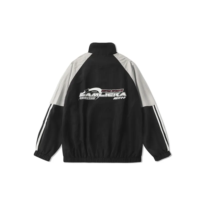 LAMLICKA Jackets Coats Unisex Black-1