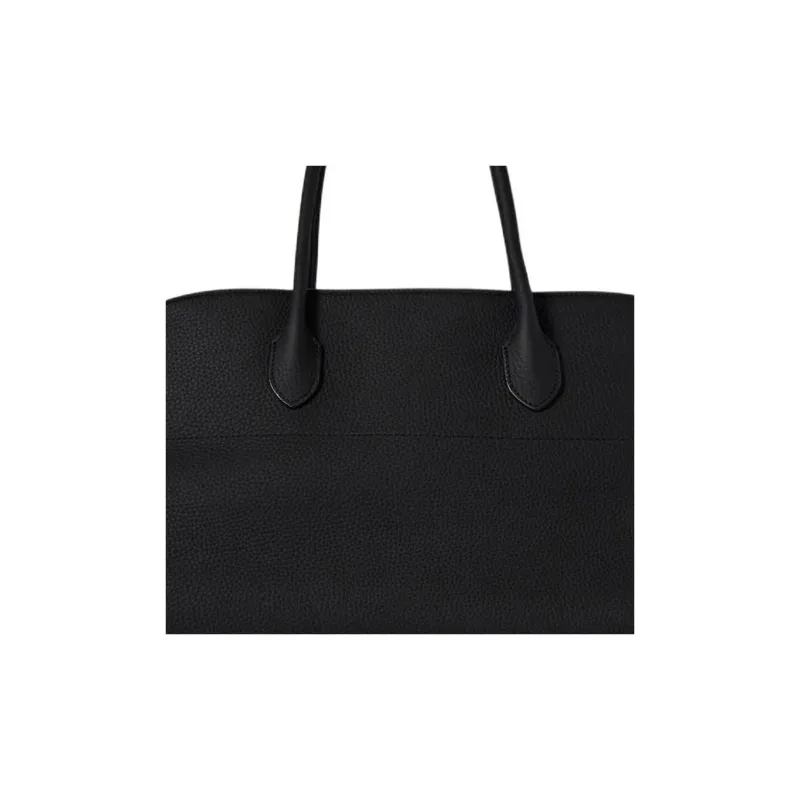 THE ROW Calfskin Handbag Women's Black-3