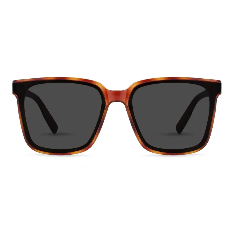 PULAIS TR/Memory Plastic Square Sunglasses Unisex-10