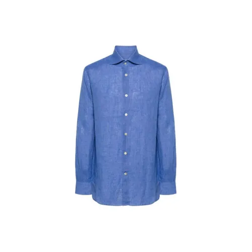 KITON Chambray Linen Shirt