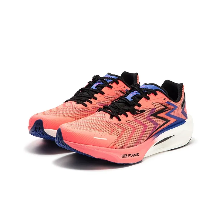 361° Speed 3 PRO Cushioning Anti Slip Wear Resistant Breathability Low Top Running Shoes Unisex Begonia Pink-2