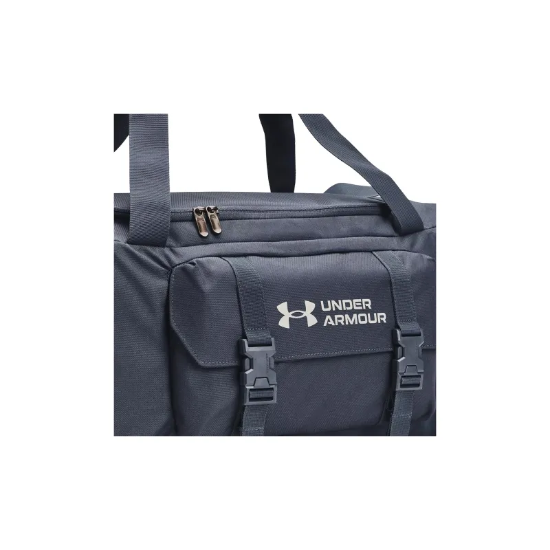 Under Armour Gametime Polyester Handbag Shoulder Bag Crossbody Bag Travel Bag Gym Bag Small Size Unisex Downpour Gray-2