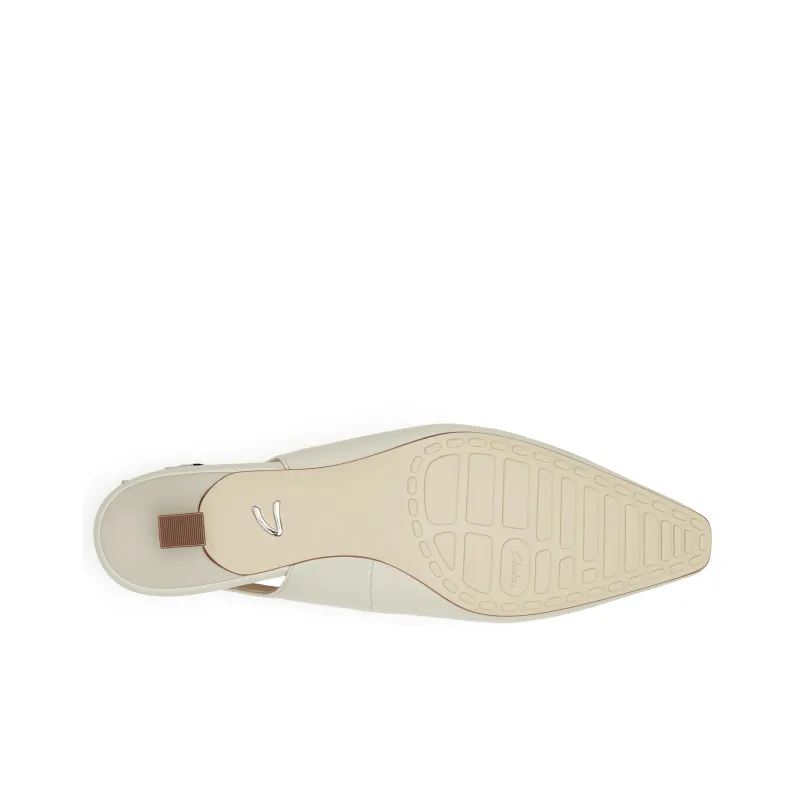 Clarks Strap Sandals Women's White-4