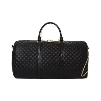 SPRAYGROUND PU Crossbody Bag, Shoulder Bag, Travel Bag, Handbag Medium Size Unisex Black