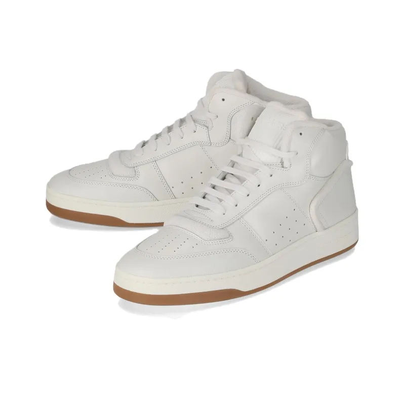 SAINT LAURENT High-top Leather Sneakers-1
