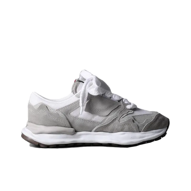 MIHARA YASUHIRO Abrasion Resistant Low Top Casual Shoes Unisex Gray White-1
