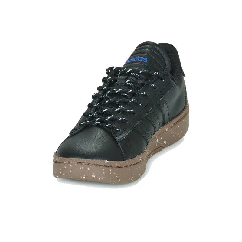 Adidas GRAND COURT ALPHA Grand Court Alpha Cushioning Wear Resistant Low Top Skateboard Shoes Men's Black-2