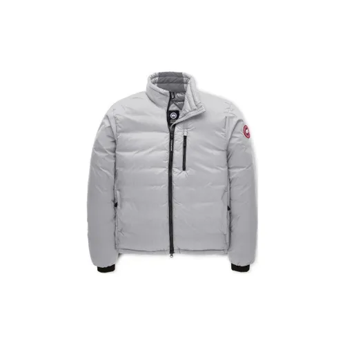 Canada Goose Lodge Series Down Jackets Men Silver Birch