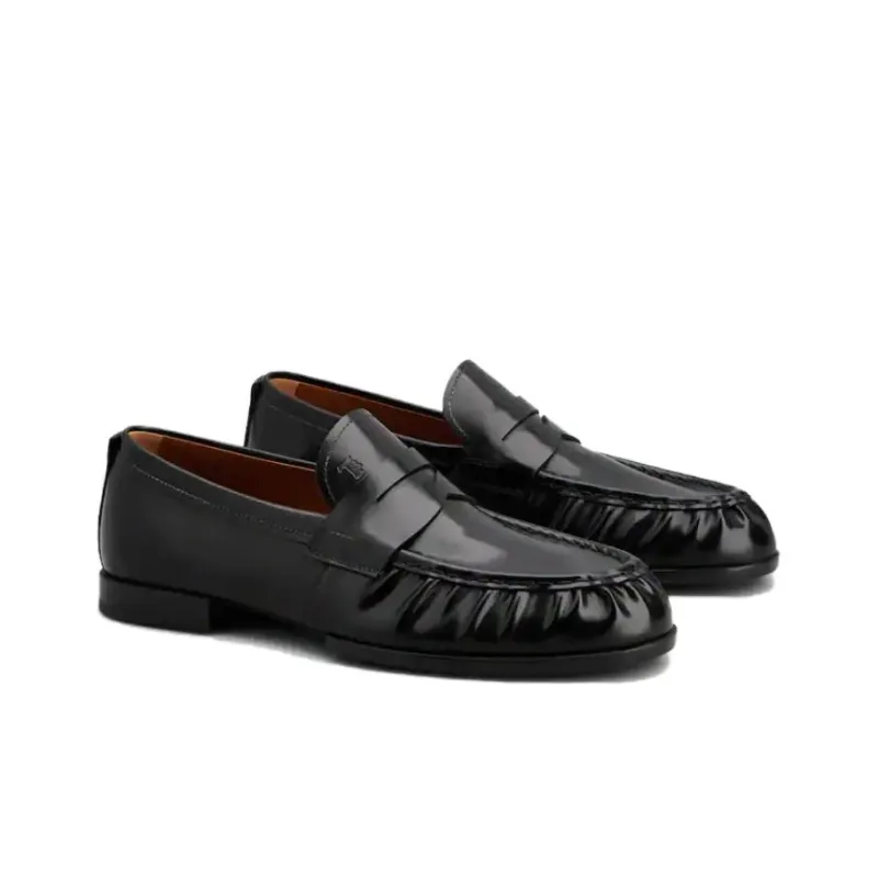 TOD'S Loafer Almond Toe Slip-On Loafers-2