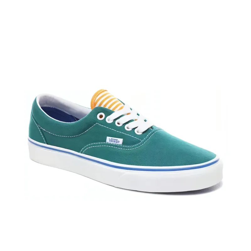 Vans Deck Club Era Shoes Green/White-2