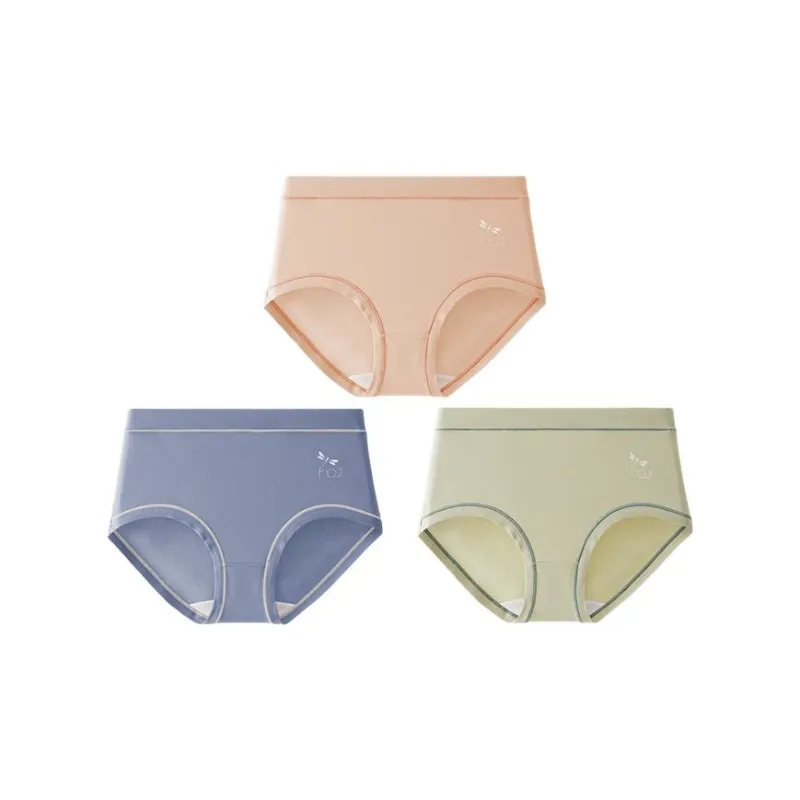 RED DRAGONFLY Cotton Panties Women's 3 Pack Gift Box Set-10