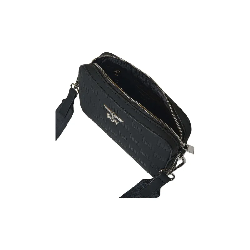 Boy London Synthetic Leather Shoulder Bag Crossbody Bag Men's Black-4