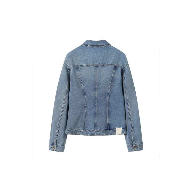 GREEN BELT Denim Jacket Women's Blue-1