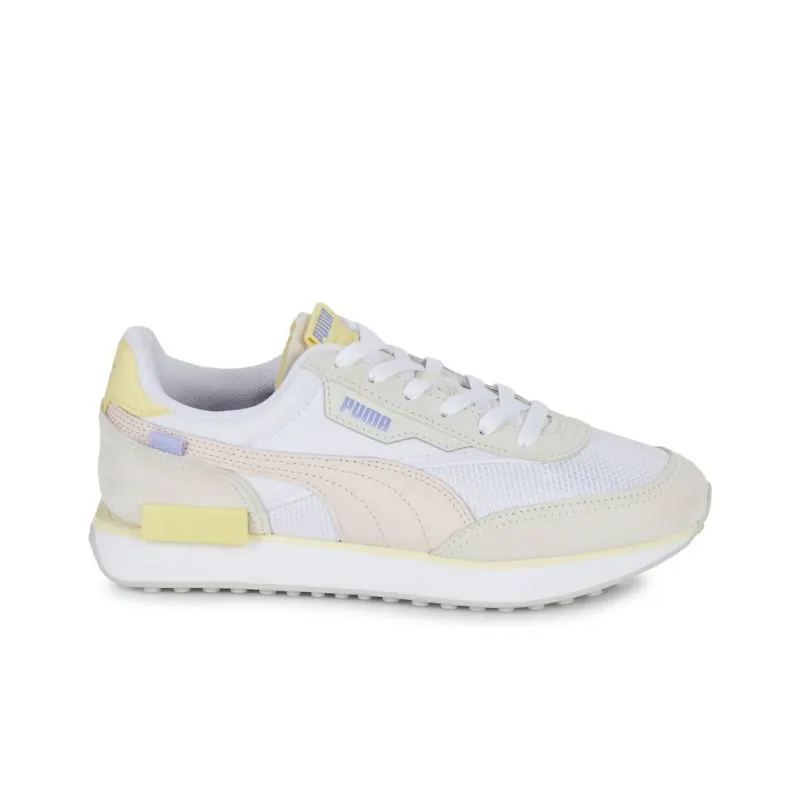 Puma Women's Future Rider Soft 'White Vaporous Grey'-1