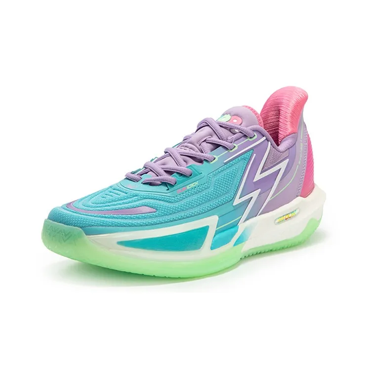 361° BIG3 4.0 Quick Pro Basketball Shoes Men Low Top Blue/Purple-1