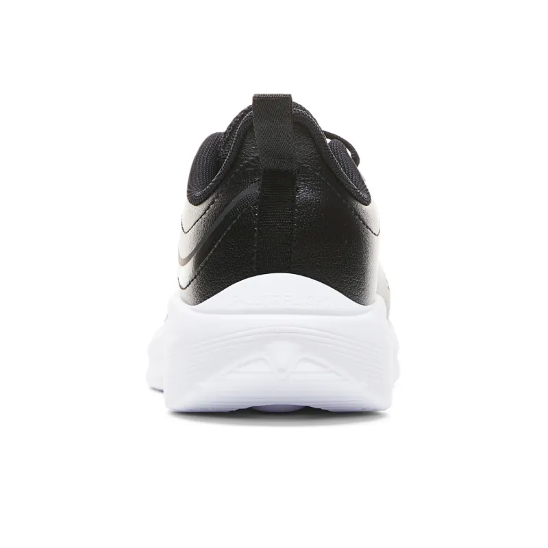 PEAK Running Shoes Women's Low Top Black/All White-4