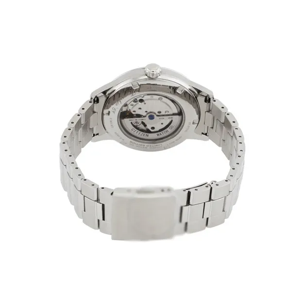 CITIZEN Automatic Mechanical Movement Stainless Steel Strap Watch 41mm Men's Watches Black Dial NK0001 84E-3
