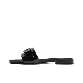 VERSACE Medusa Patent finish Leather Sandals