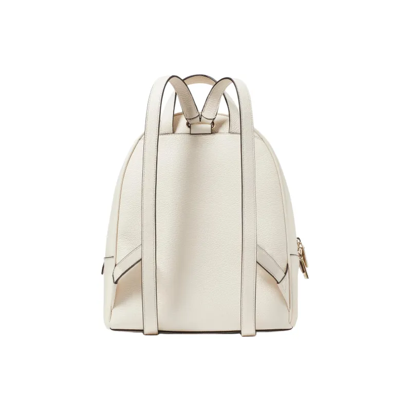 Kate Spade Hudson Leather Backpack Medium Size Women's Sheepskin In Paper Color-2
