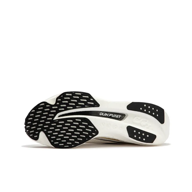 361° Speed 3 PRO Cushioning, Wear Resistant Low Top Training Running Shoes Unisex White Black-4