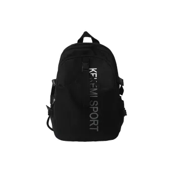 FAMAN Nylon Backpack Unisex White/Black/Purple/Green/Blue