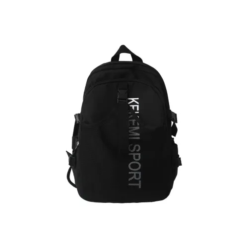 FAMAN Nylon Backpack Unisex White/Black/Purple/Green/Blue
