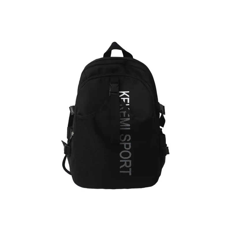 FAMAN Nylon Backpack Unisex White/Black/Purple/Green/Blue-1