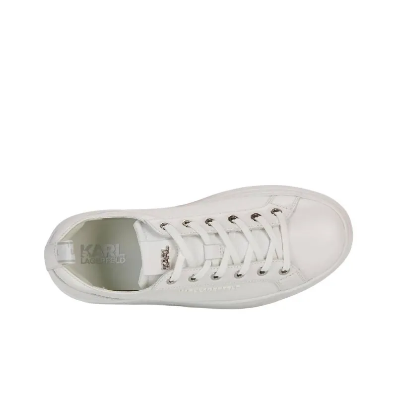 KARL LAGERFELD Low Top Skateboard Shoes Women's White-2