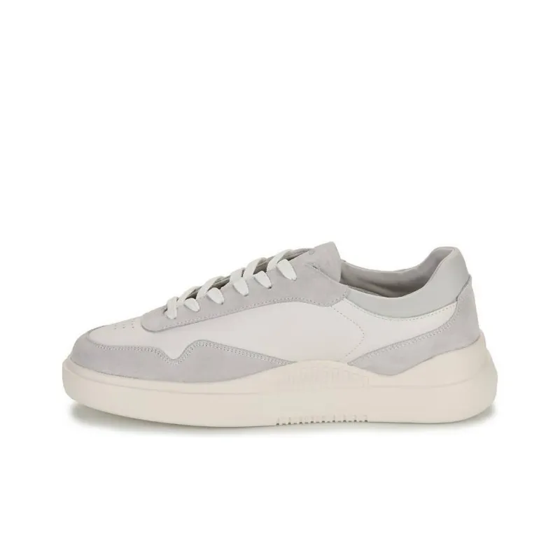 HUGO BOSS Low Top Skateboard Shoes Men's Gray White-0