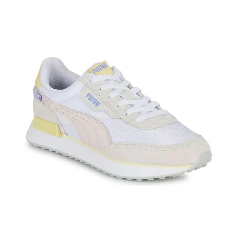 Puma Women's Future Rider Soft 'White Vaporous Grey'-2