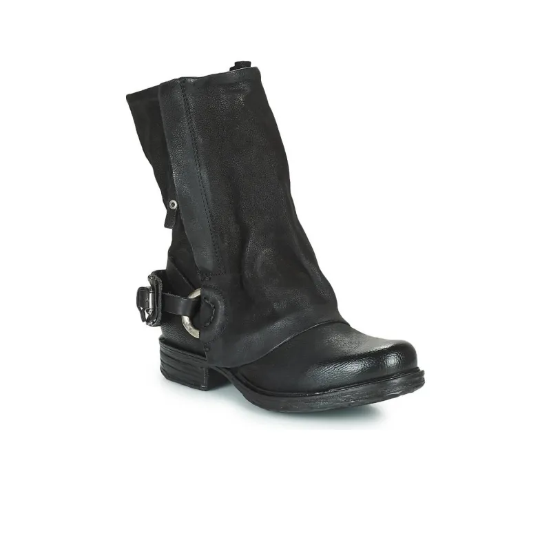 AirStep SAINT EC Ankle Boots 3cm Women's Black-6