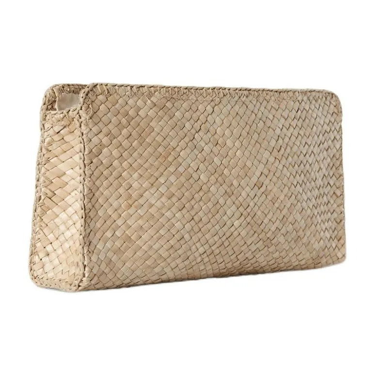 THE ROW Straw Clutch Women's Natural Color-1