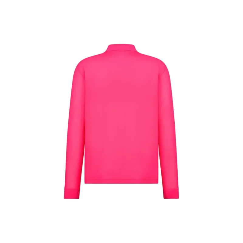 DIOR Polo Shirts Men Rose Red-1