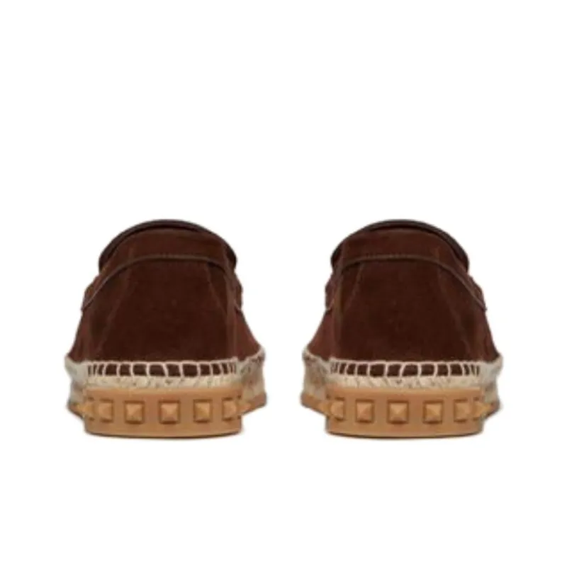 Valentino Garavani Leisure Flows Suede Espadrilles-4
