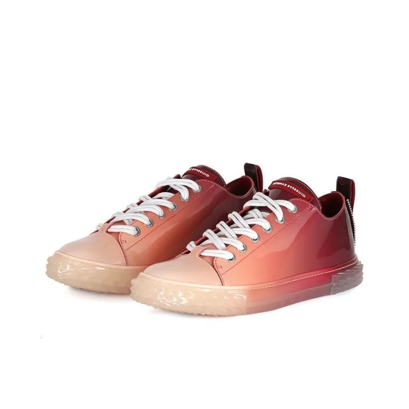 Giuseppe Zanotti/GZ Blabber Skateboard Shoes Men's Orange Red-4