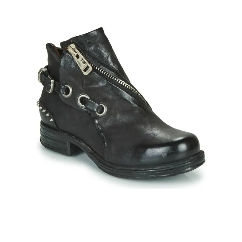 AirStep SAINT EC CLOU Ankle Boots 3cm Women's Black-7