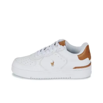Polo Ralph Lauren Polo Pony Embroidered Leather Sneakers