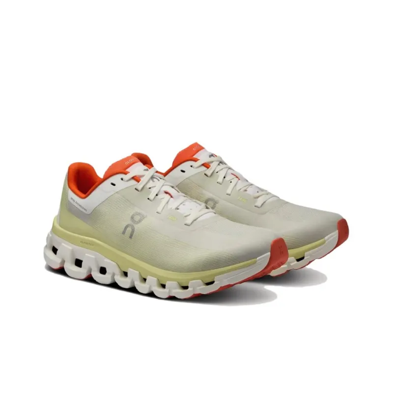 On Running Cloudflow 4 White Hay Women's-1