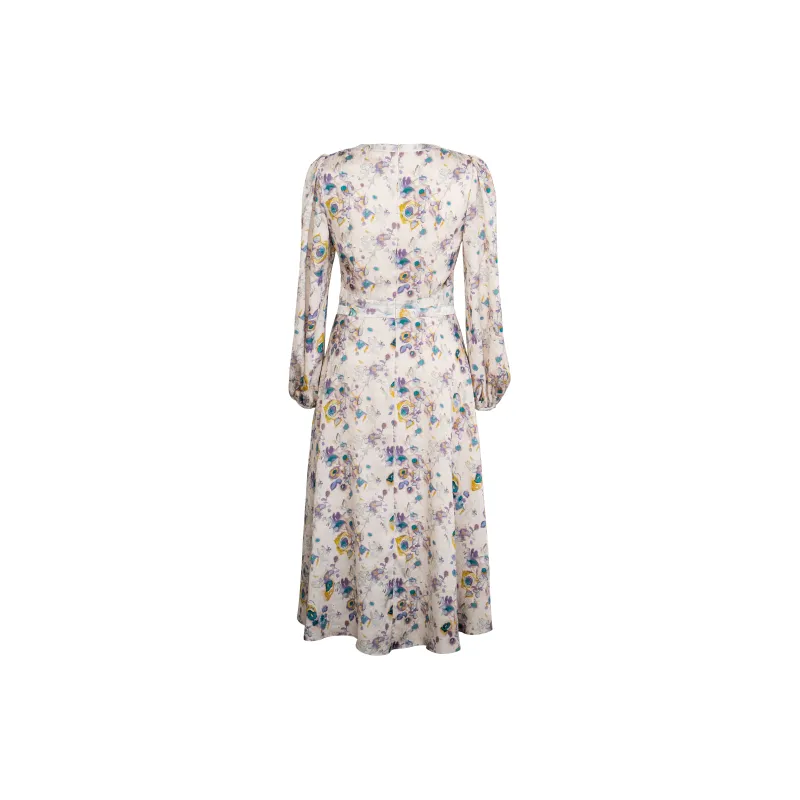 ROEYSHOUSE Long Sleeved Dresses Women's Transparent-1
