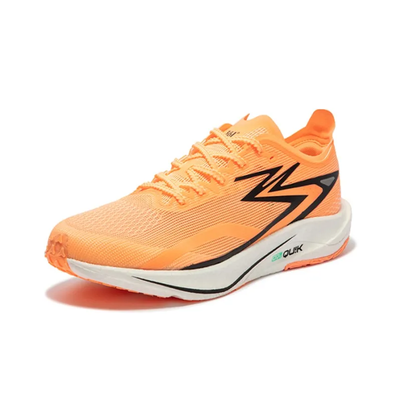 361° Speed Team Cushioned Slip Resistant Abrasion Resistant Breathable Low Top Casual Running Shoes Unisex Orange-1