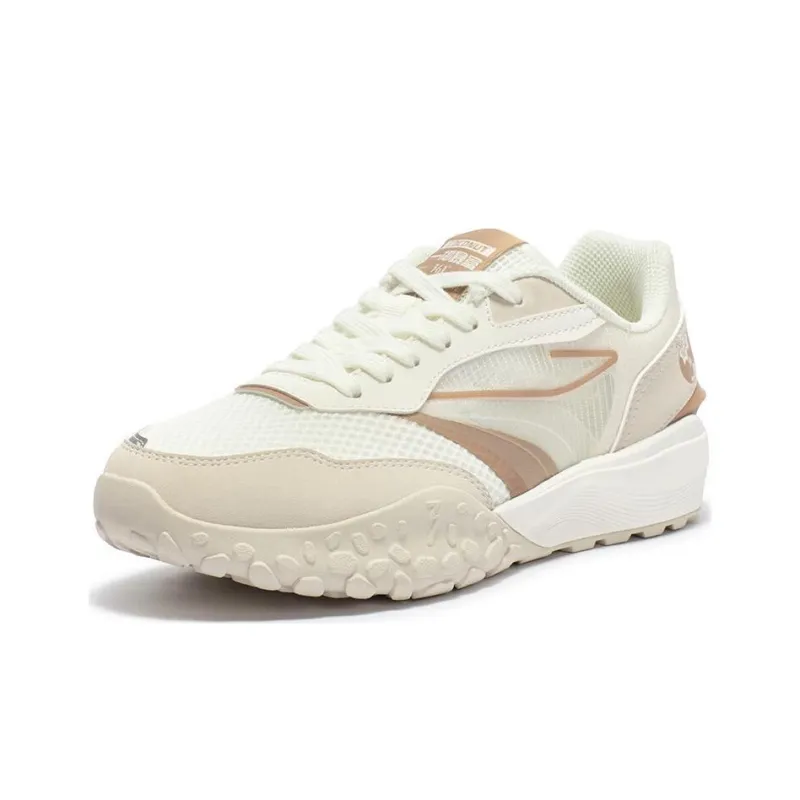 361° Cushioning Wear-Resistant Low-Top Casual Shoes Women's Ecru-1