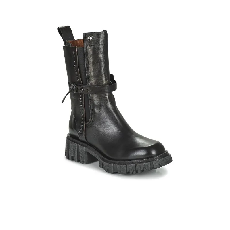 AirStep Autunno/Inverno 21 Ankle Boots 5.5CM Women's Black-6
