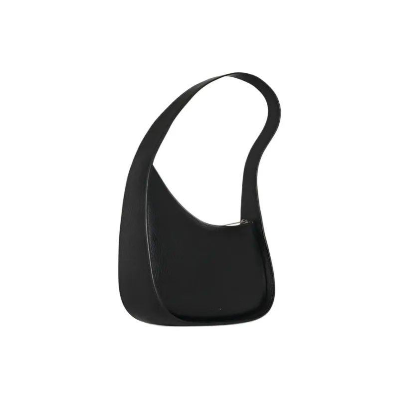 THE ROW Half Moon Leather Shoulder Bag-1