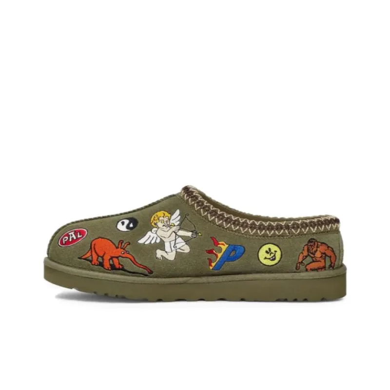 UGG X Palace Tasman Slipper 'Burnt Olive'-0
