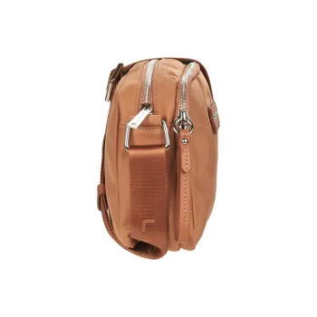 Lancaster Adjustable Strap Shoulder Bag Women's Brown