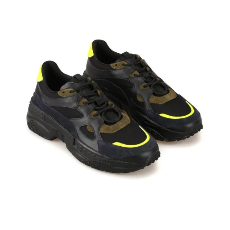 TOD'S Low Top Running Shoes Men's Black-2