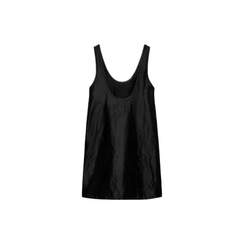 ZARA Slip Dresses Women's Black